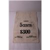 Image 6 : (4) Canvas Money Bags (Royal Canadian Mint)