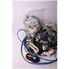 Image 2 : Box of Assorted Wires and Electronics