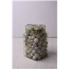 Image 2 : Plastic Jar of Marbles