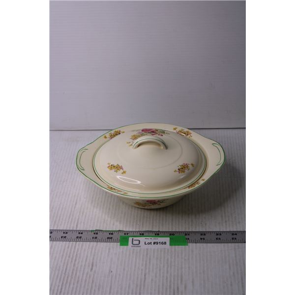 Vintage Woods Ivory Ware Serving Bowl with Lid