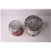 Image 5 : (2) Tin Cans - Rogers Golden Syrup, Shamrock Pure Lard