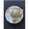 Image 1 : Queen Anne Fine Bone China England "Blue with Daisies," Cup and Saucer