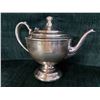 Image 1 : Silver Plated Tea Pot - 5 1/2" x 5 1/2" x 8"