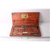 Image 1 : Vintage Tap Drill Set in Wooden Case
