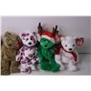 Image 2 : (6) Assorted Beanie Babies