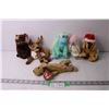 Image 1 : (6) Assorted Beanie Babies