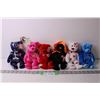 Image 1 : (6) Assorted Beanie Babies