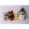 Image 2 : (6) Assorted Beanie Babies