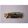Image 2 : John Deere Tractor Pocket Knife in Case