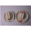 Image 2 : (2) Vintage Ceramic Cowboy Hats (Cabri Sask. and Medicine Hat AB)