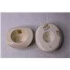 Image 4 : (2) Vintage Ceramic Cowboy Hats (Cabri Sask. and Medicine Hat AB)