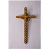 Image 3 : Decorative Cross Made of Wicker