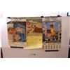 Image 1 : (3) Vintage Calendars - 1953, 1972, 1976 (Incomplete Hague and Rosthern Sask)