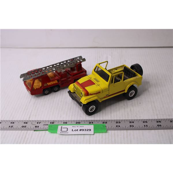 (2) Toy Trucks - Matchbox