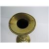 Image 6 : Brass Candle Stick (has damages) - Small Brass Ashtray (Made in Greece)