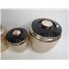 Image 3 : Vintage Metal Cannister Set