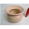 Image 3 : Small Wooden Horse - Clay Spittoon  - Bag of Vintage Buttons
