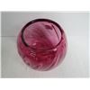 Image 2 : Cranberry Glass Bowl