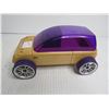 Image 4 : Wooden Car Made by Calello - Vintage Tin