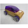 Image 6 : Wooden Car Made by Calello - Vintage Tin