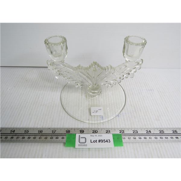 Glass Candle Holder