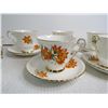 Image 5 : Royal Windsor "Prairie Lily" Tea Pot w/Cups & Saucers