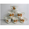 Image 7 : Royal Windsor "Prairie Lily" Tea Pot w/Cups & Saucers