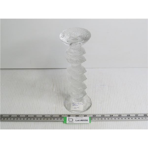 Italia Glass Candle Stick (Made in Finland)