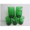 Image 2 : (5) Green Depression Glasses