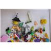 Image 2 : Lot of Toys Spelling Blocks, Mega block, Varity of Action figures+More