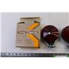 Image 2 : (2)- Do-ray Red Lens Taillight Assembly (NOS)