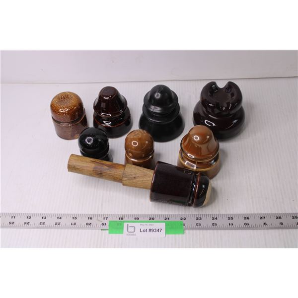 (8) Ceramic Insulators