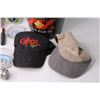 Image 2 : Ice Bucket of Assorted Items - Hats, Lock, Ashtray