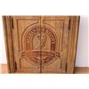 Image 3 : *Wooden Alexander Keiths Dartboard Cabinet - 5 3/4" x 24" x 24"