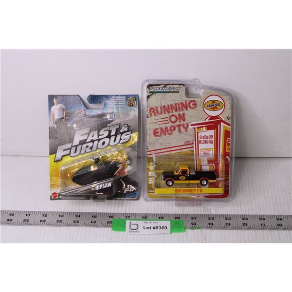 (2) Toy Cars - Fast and Furious and Pennzoil 1968 Chevrolet C-10