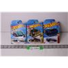 Image 1 : (3) Hot Wheels Toy Cars (NIB)