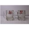 Image 2 : (2) Glass "Dog n' Suds," Mugs