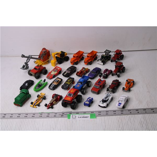 Lot of Assorted Toy Cars