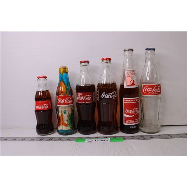 Lot of Coca Cola Bottles