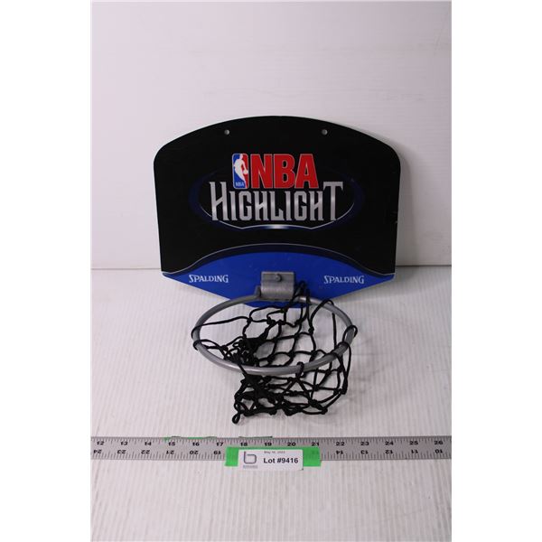 NBA Highlight Mini Basketball Hoop