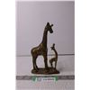 Image 1 : Brass Giraffe Figurine