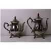 Image 2 : (2) Silver Plated Footed Coffee Pots