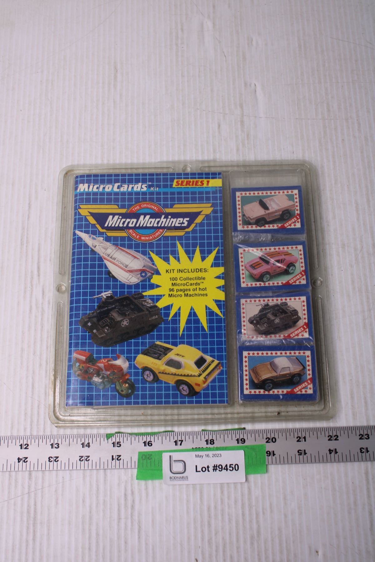Micro Machines Micro Cards Set Series 1 (NIB) - Bodnarus Auctioneering
