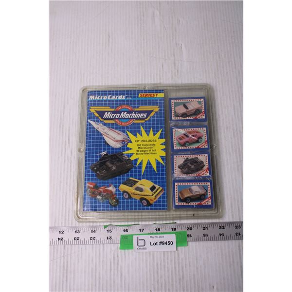 Micro Machines Micro Cards Set Series 1 (NIB)