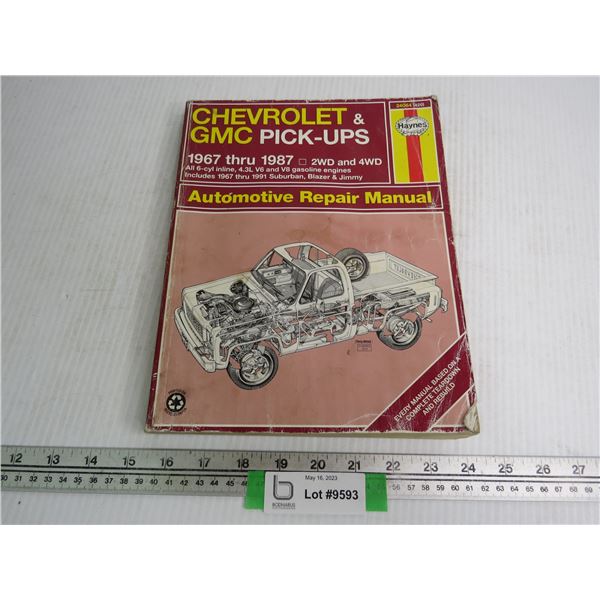 Chevrovet & GMC Pick-Ups - Automotive Repair Manual 1967-1987