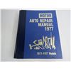 Image 2 : (2X BID PRICE) - (2) Motor - Auto Repair Manuals (1974 and 1977)