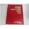 Image 10 : (4X BID PICE) - (4) Motor - Part & Time Guide (1980 - 82 - 83 - 85)