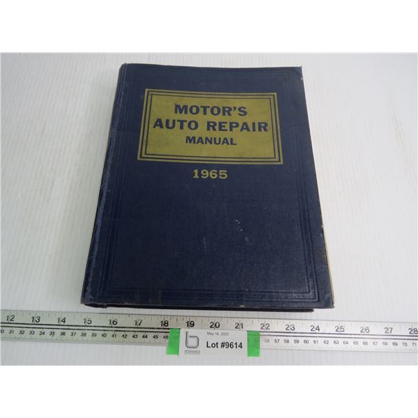 1965 Motor's Auto Repair Manual