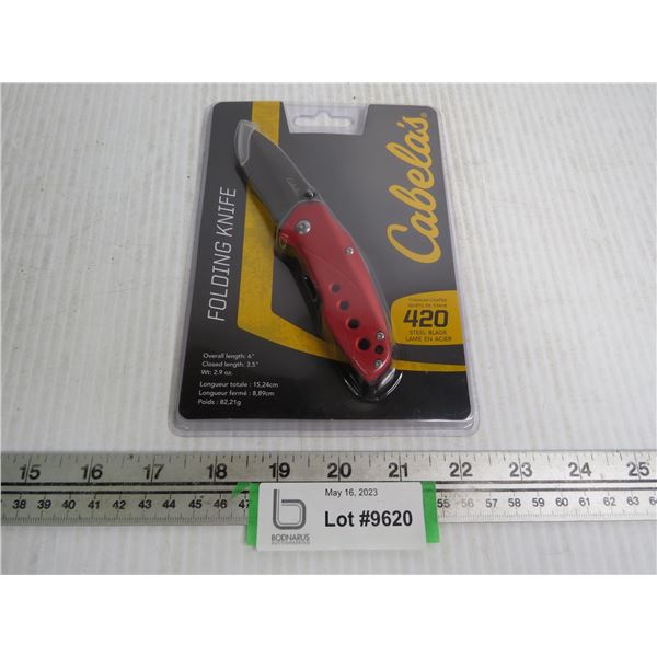 Cabela's Folding Knife (NIB)