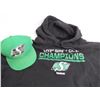 Image 6 : Saskatchewan Roughriders Grey Cup Champion Sweatshirt (size 3xxl ) - Riders Hat